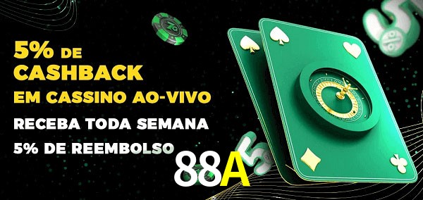 Promoções do cassino ao Vivo 88A